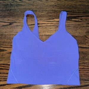 lululemon purple align top